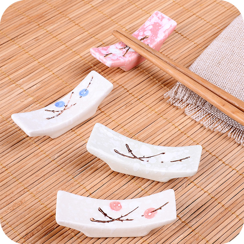 Kitchen Gadgets Japanese - Porte-baguettes en céramique motif fleur de