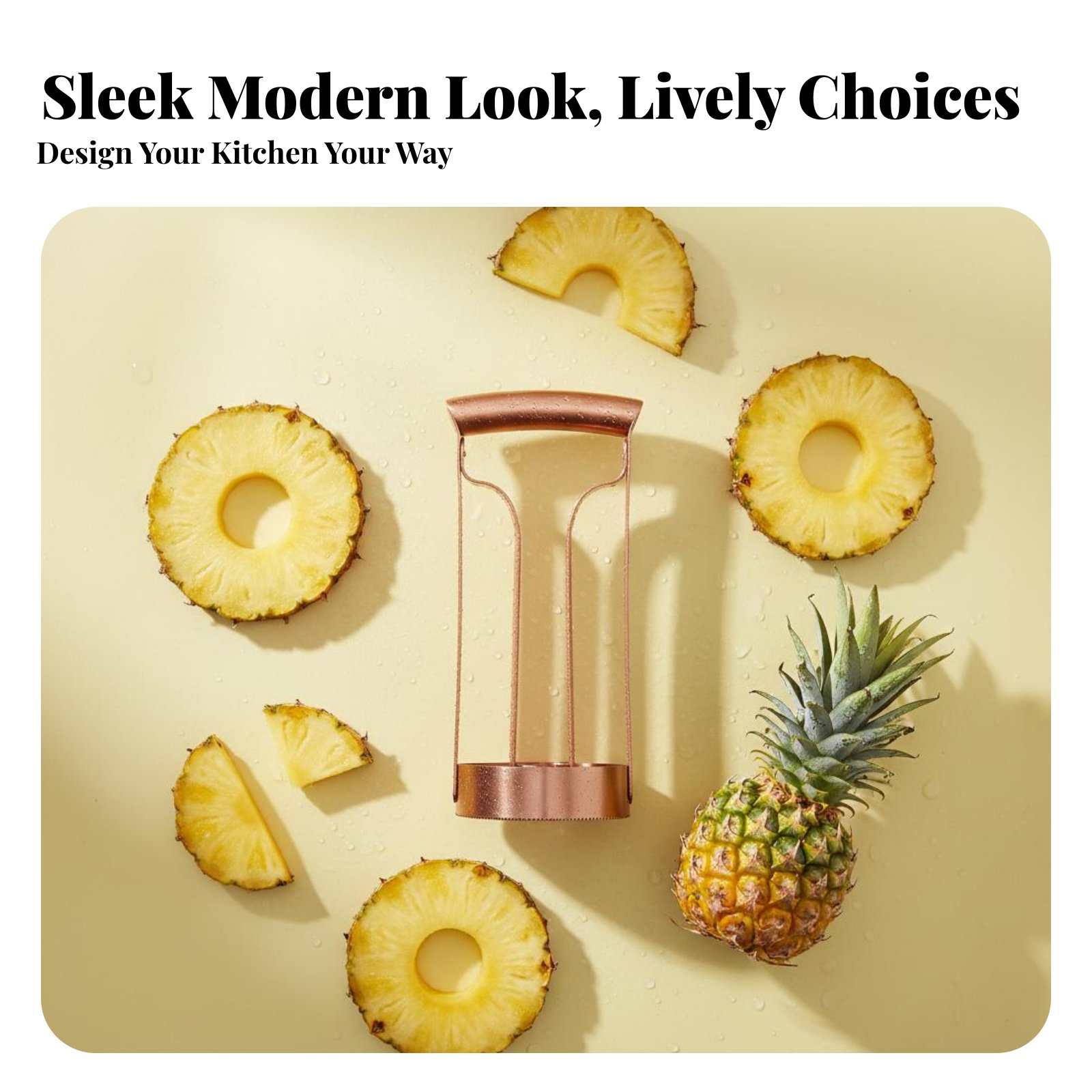 Kitchen Gadgets And Tools - Coupe-ananas en acier inoxydable pour retirer