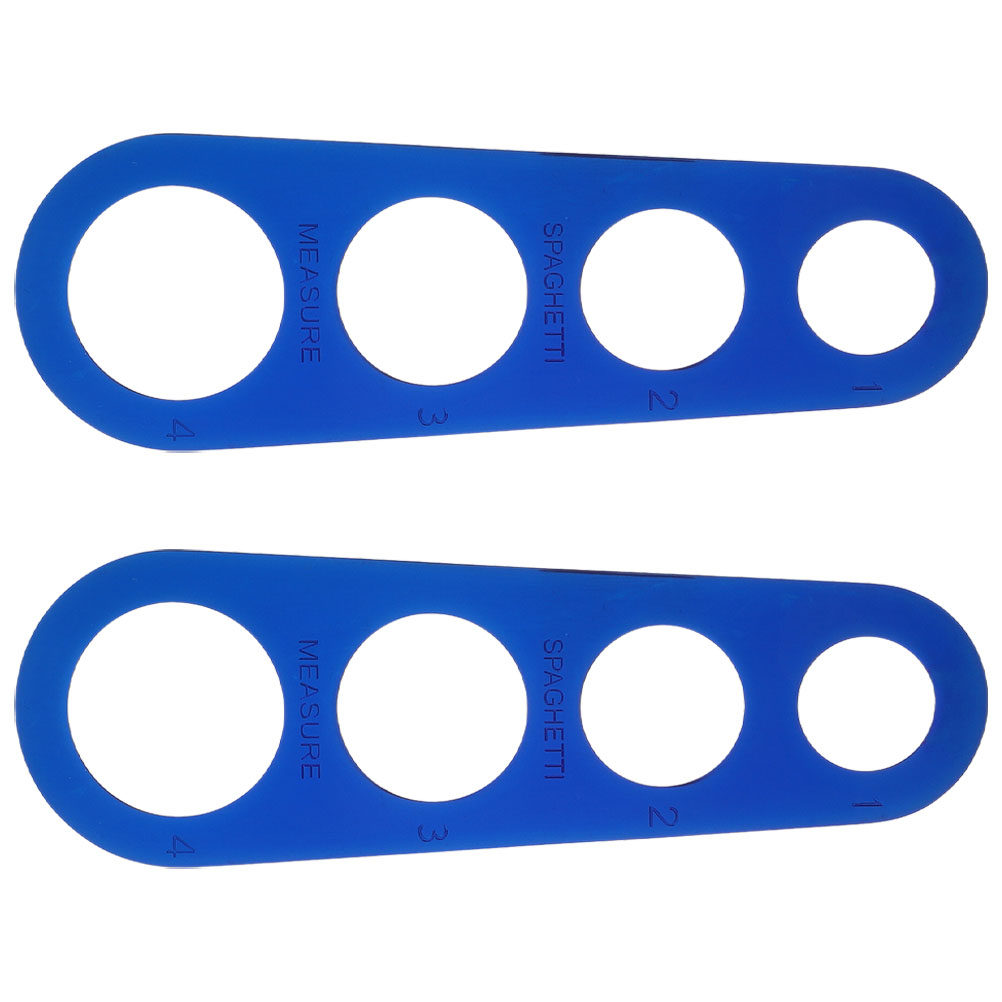 Pasta Measuring Tool - Lot de 2 guides de mesure