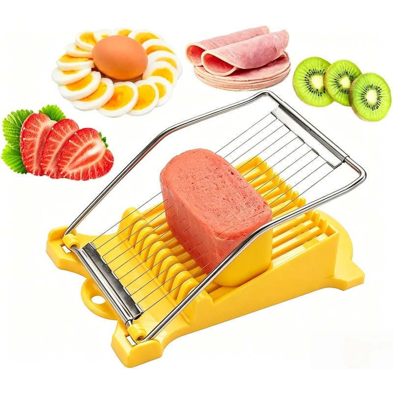 Kitchen Gadgets Cutting Tools - Trancheuse à jambon en acier inoxydable,