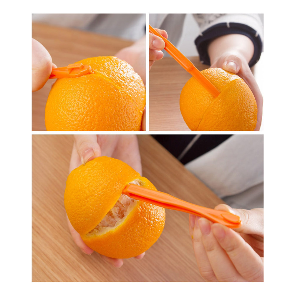 Kitchen Gadgets Healthy Eating - Lot de 5 éplucheurs d'orange en