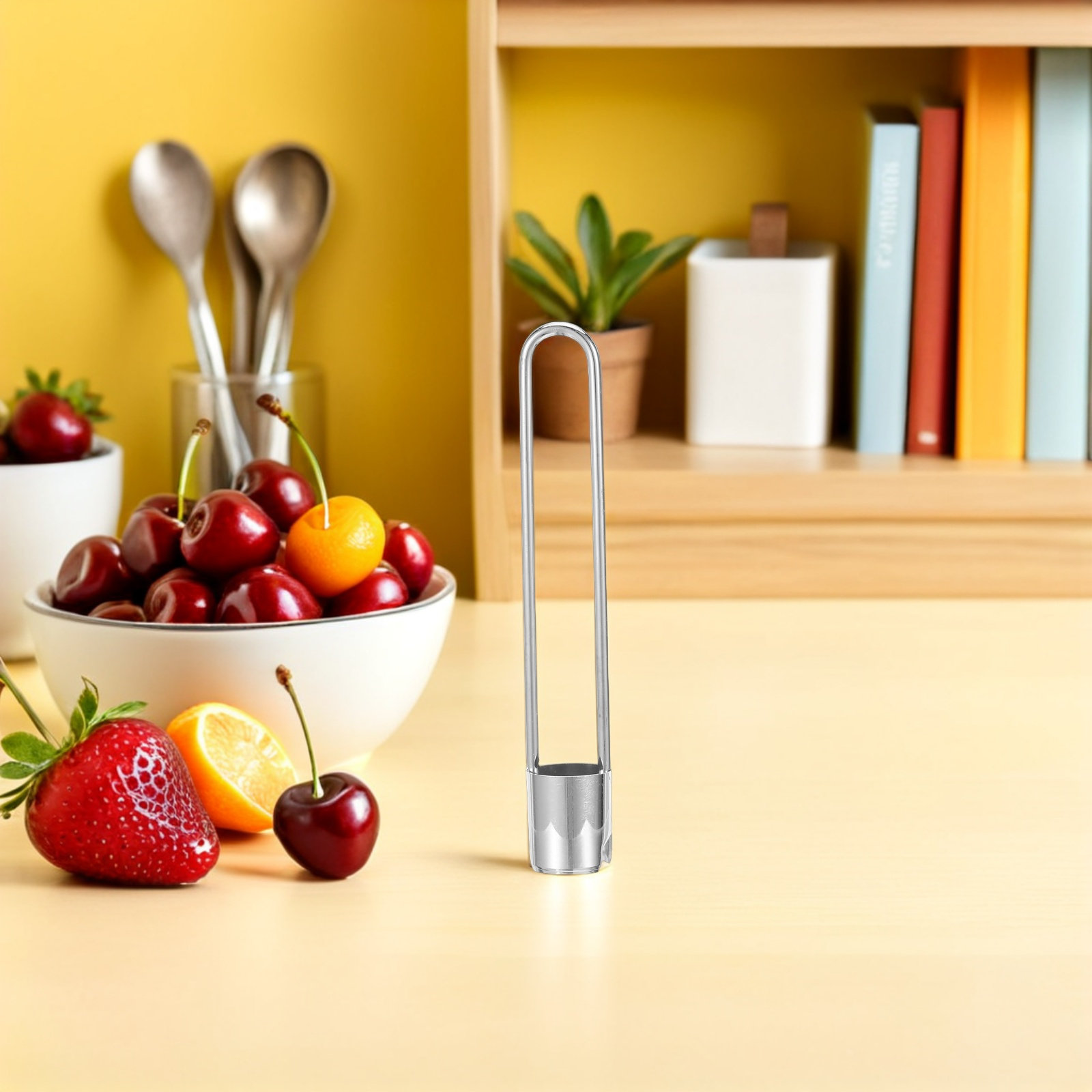 Kitchen Gadgets And Tools - Lot de 4 dénoyauteurs en acier