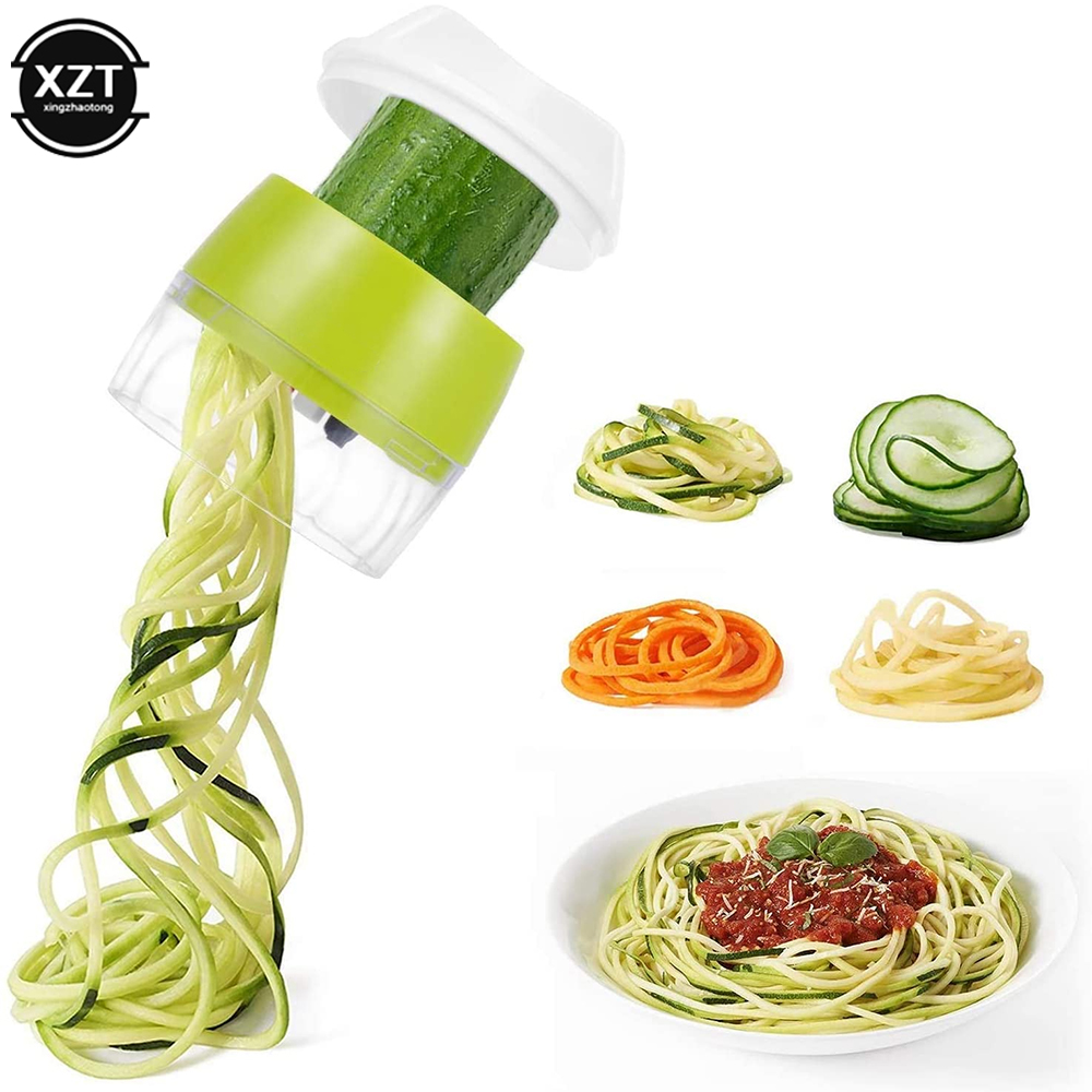 Kitchen Gadgets Pasta - Trancheur de légumes en spirale portatif,