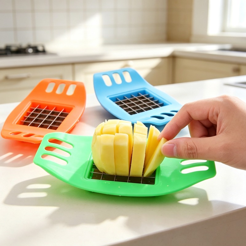Kitchen Gadgets Cutting Tools - Coupe-frites, Coupe-légumes, Hachoir à pommes de