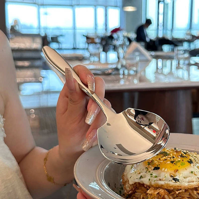 Cuillère ronde dorée à grande  - Kitchen Gadgets Popular avis et prix