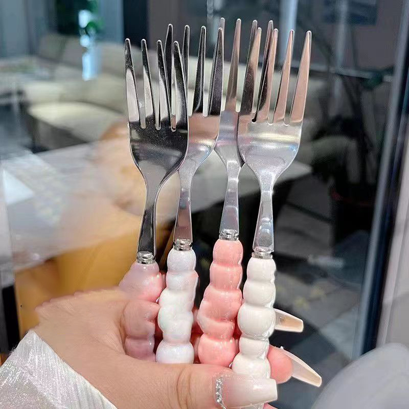 Fourchette à poignée perlée po - Kitchen Gadgets Pasta avis et prix