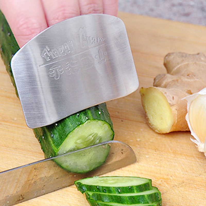Protège-doigts en acier inoxyd - Kitchen Gadgets Cutting Tools avis et prix