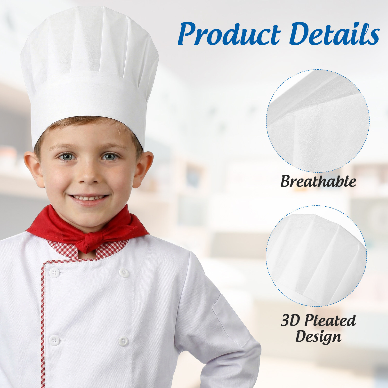 Chapeaux de chef jetables en p - Kitchen Gadgets Sale avis et prix