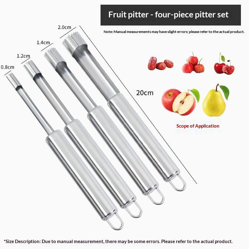 Lot de 4 dénoyauteurs de fruit - Kitchen Gadgets And Tools avis et prix