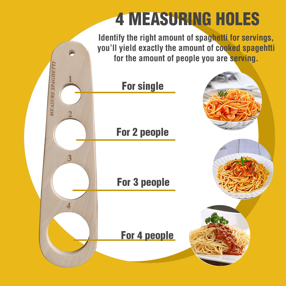 Jauge de pâtes en bois Spaghet - Pasta Measuring Tool avis et prix