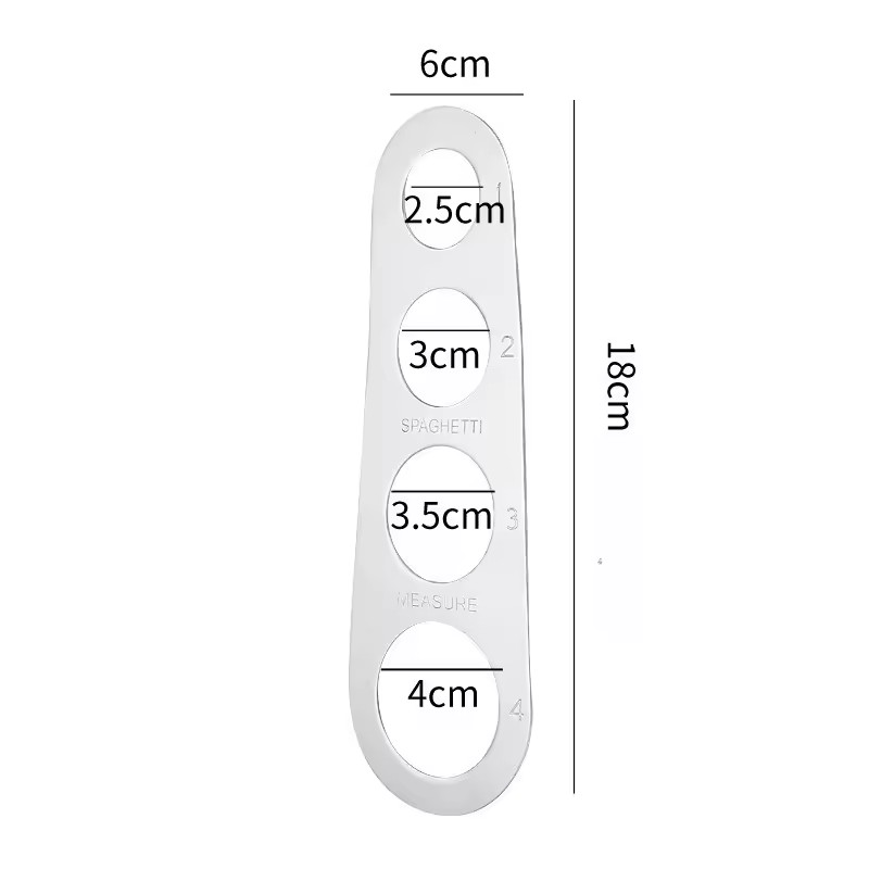 Mètre à pâtes en acier inoxyda - Pasta Measuring Tool avis et prix