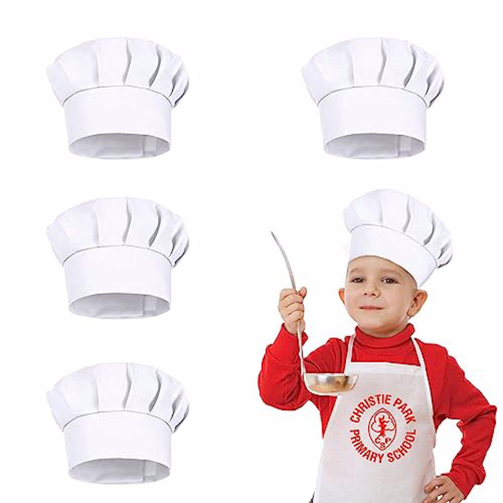Lot de 4 chapeaux de chef blan - Kitchen Gadgets You Need avis et prix