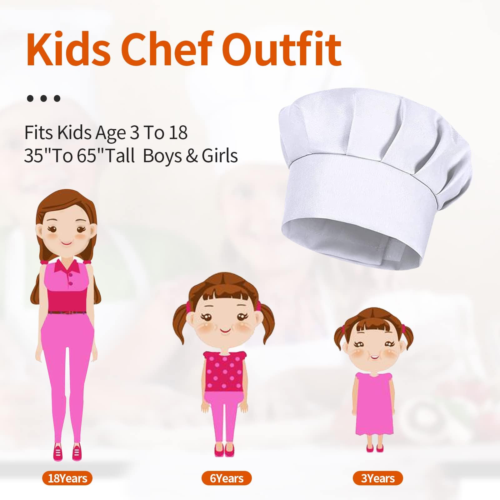 Lot de 4 chapeaux de chef blan - Kitchen Gadgets You Need avis et prix